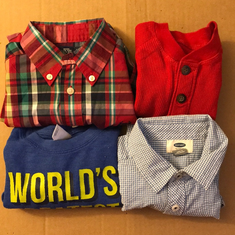 Long sleeve boys bundle